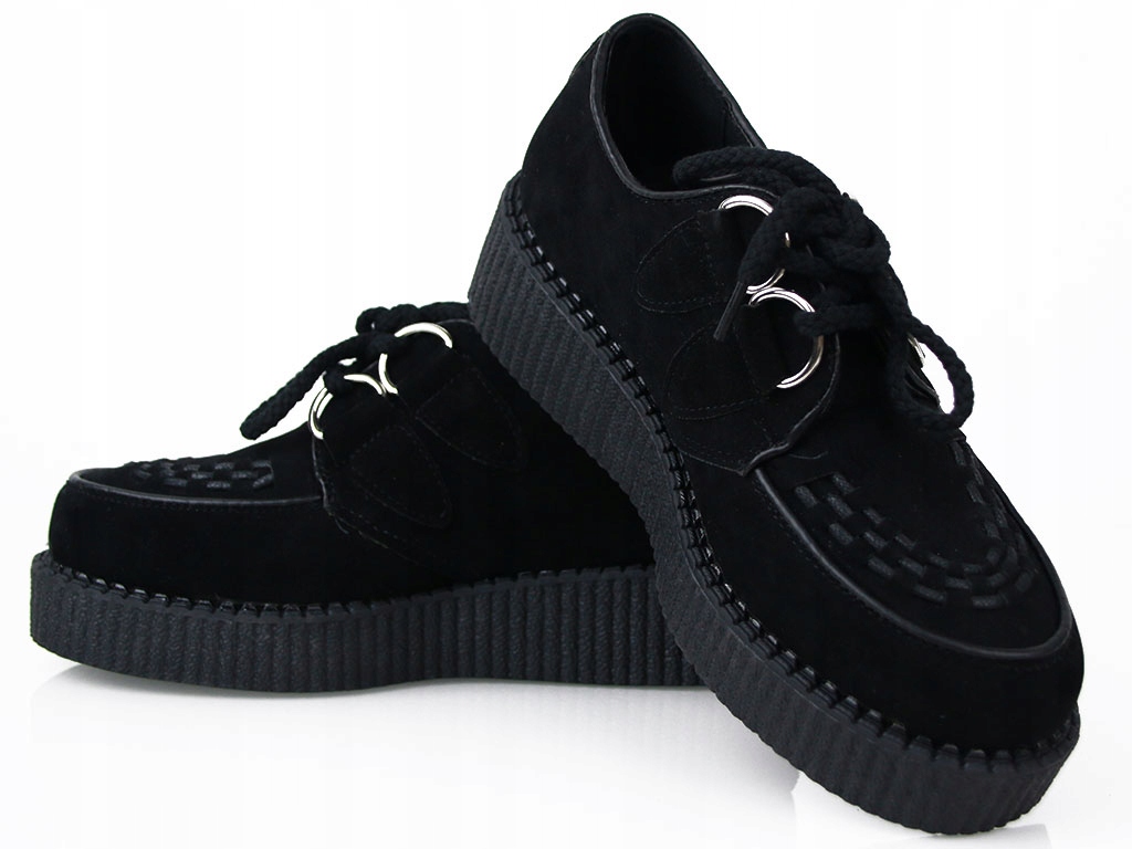 Купить КРОССОВКИ CREEPERS НА ПЛАТФОРМЕ, ЧЕРНЫЕ E10FRE 37: отзывы, фото, характеристики в интерне-магазине Aredi.ru