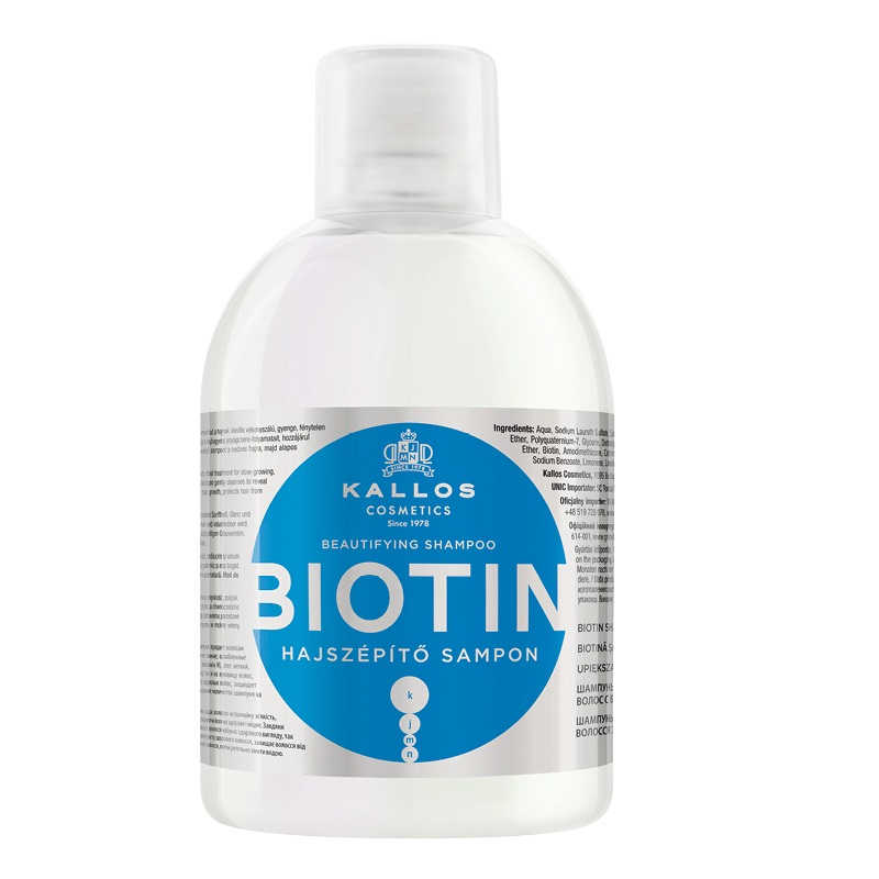 Kallos KJMN Biotin Beautifying Shampoo upiększający szampon do włosów z bio