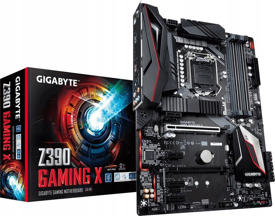 Купить Материнская плата Gigabyte Z390 GAMING X: отзывы, фото, характеристики в интерне-магазине Aredi.ru