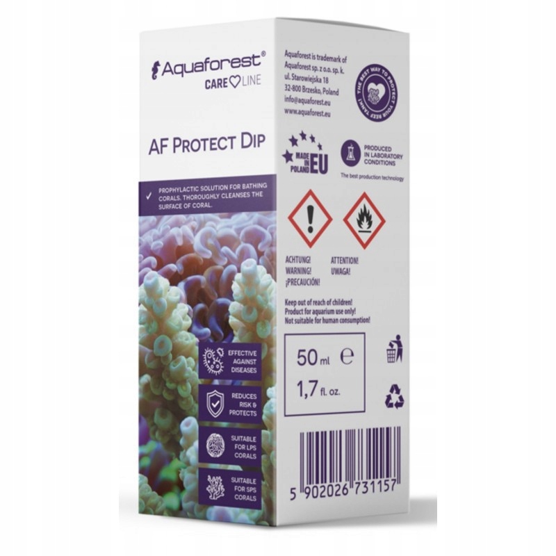 Aquaforest Protect Dip 50ml ODKAŻANIE KORALI