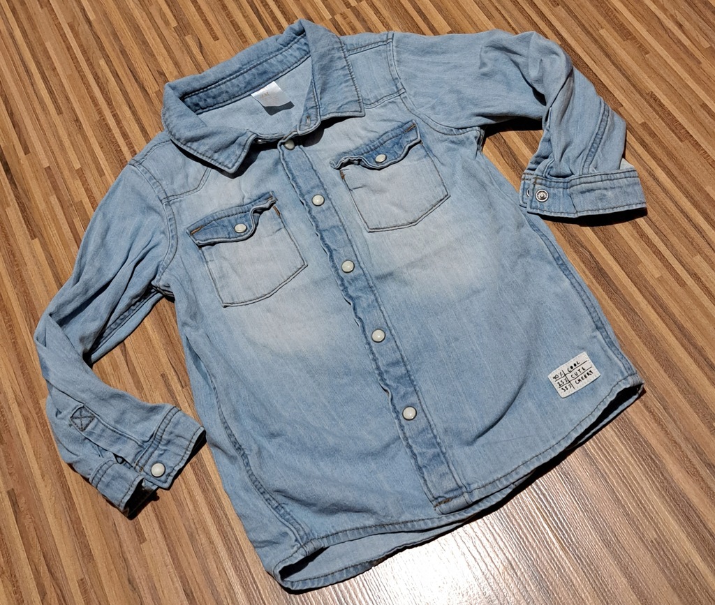 Modna koszula Jeans H&M rozmiar 86