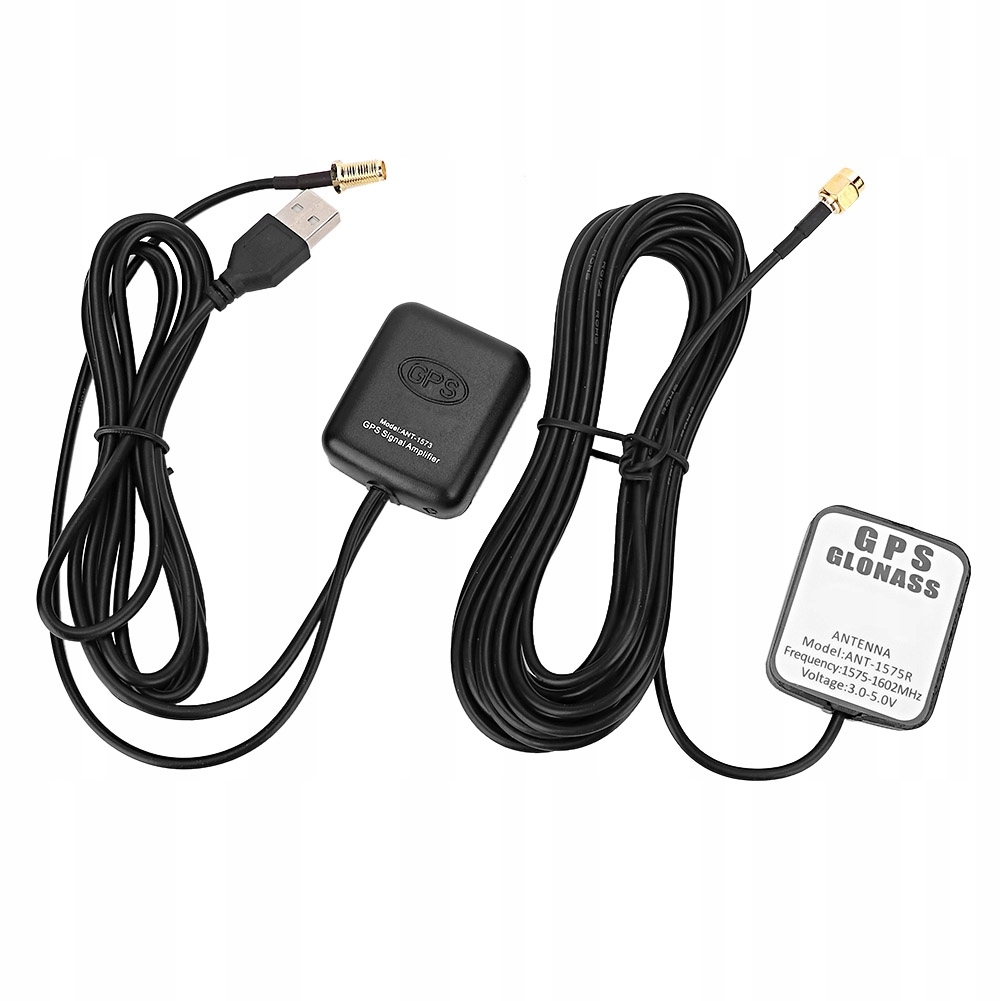 Samochodowa antena sygnałowa GPS USB 5V