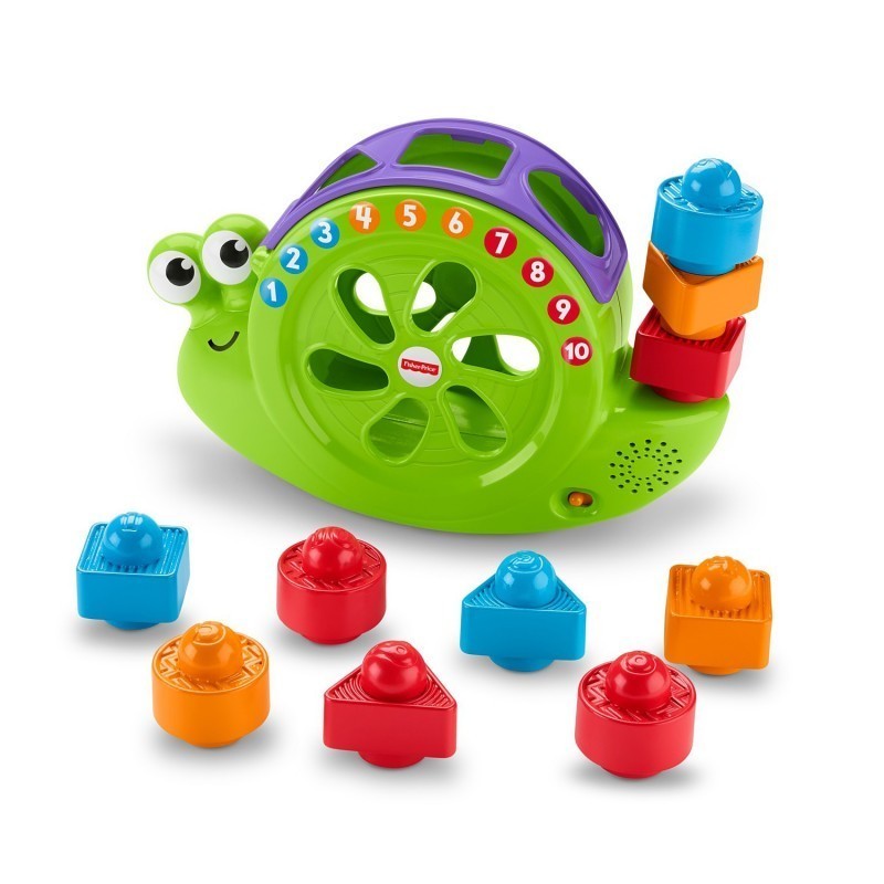 Fisher Price Śpiewający Ślimak - Sorter kształtów