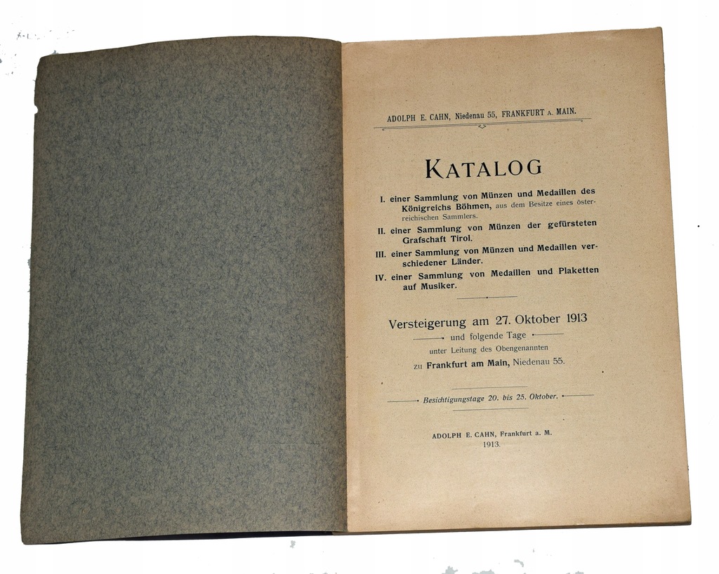 Купить Каталог А. Кана Munzen Medaillen Moravia 1913 г.: отзывы, фото, характеристики в интерне-магазине Aredi.ru