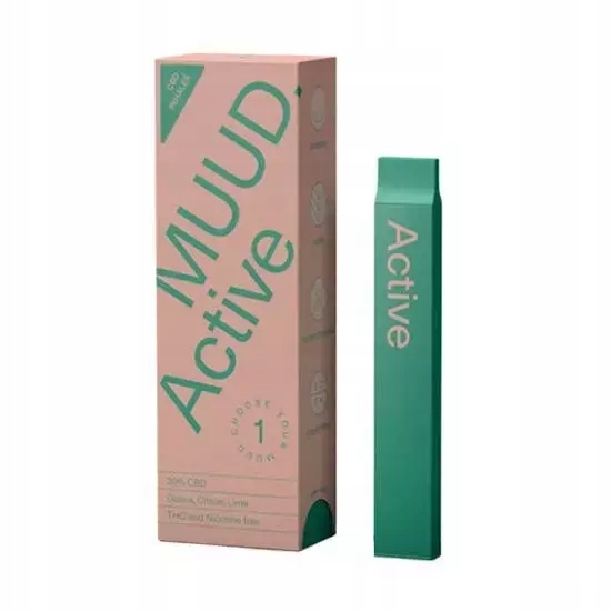 MUUD. Active Inhalator 30% CBD Inhalator