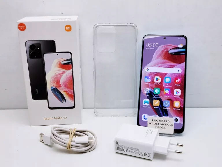 TELEFON XIAOMI REDMI NOTE 12 KOMPLET