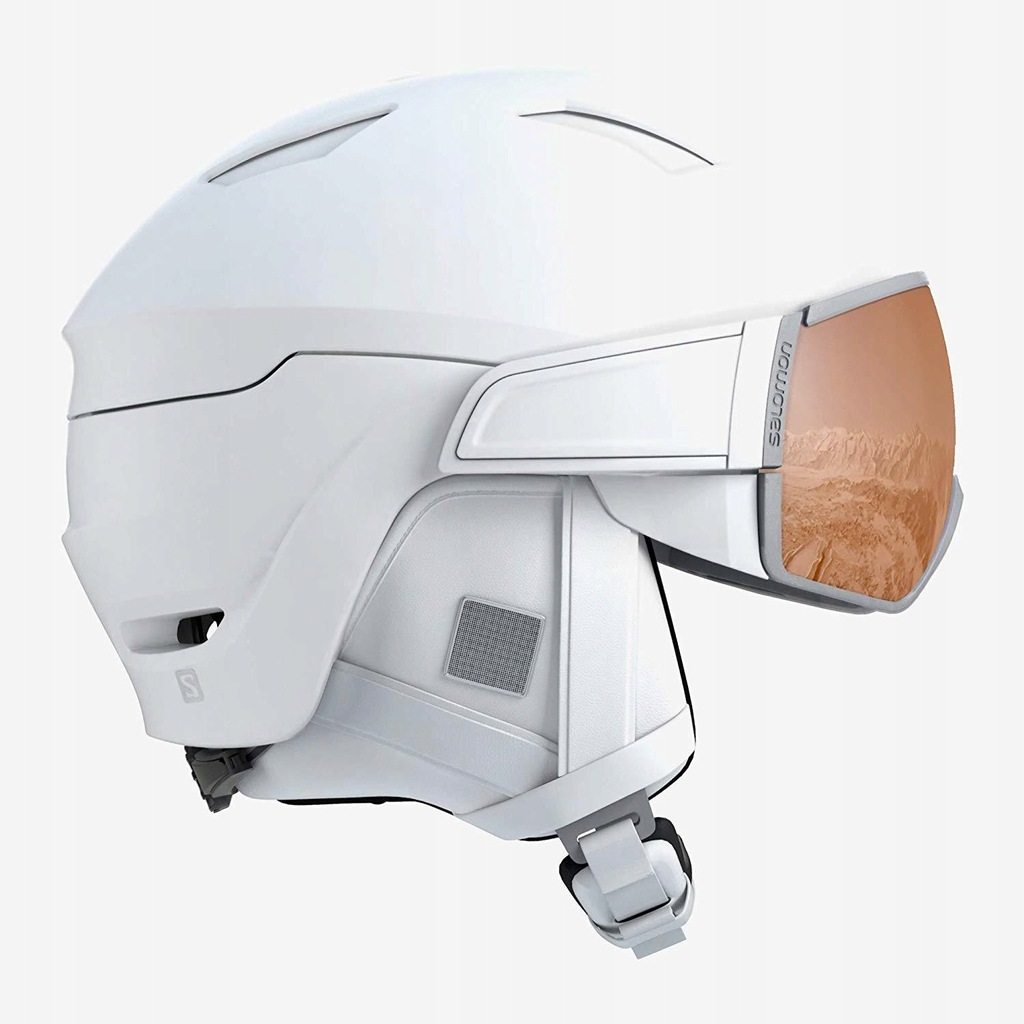 Kask narciarski biały Salomon 53-56cm