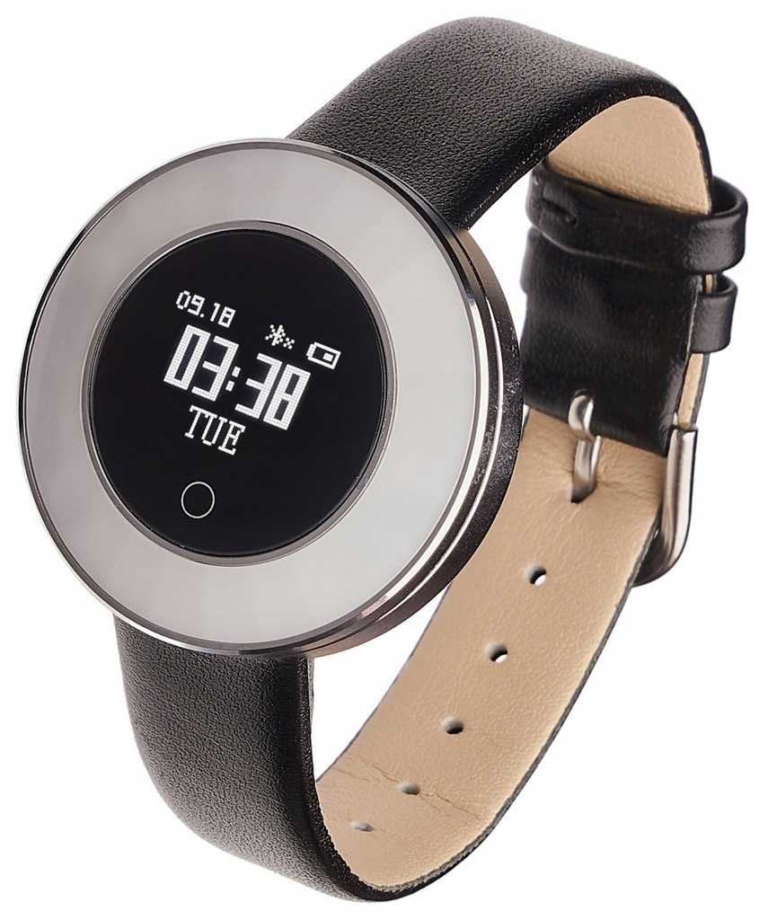 GARETT ELECTRONICS Smartwatch Women Lea srebrny