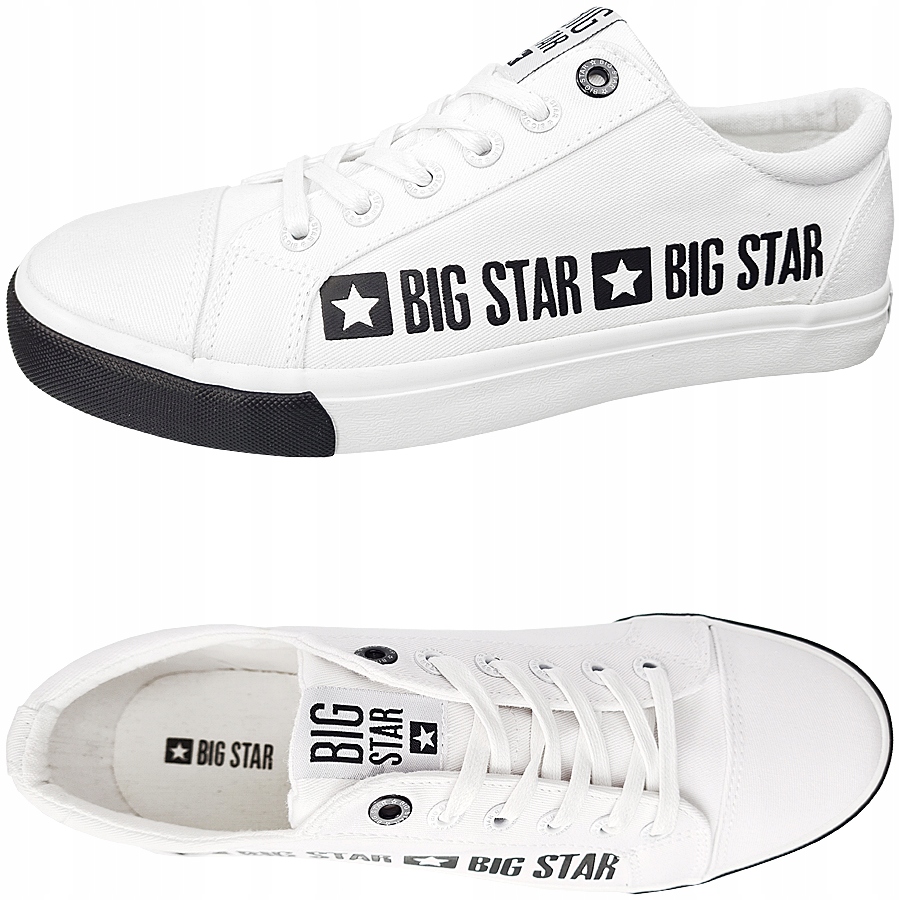 Купить Белые кроссовки Big Star мужская обувь FF174526 42: отзывы, фото, характеристики в интерне-магазине Aredi.ru