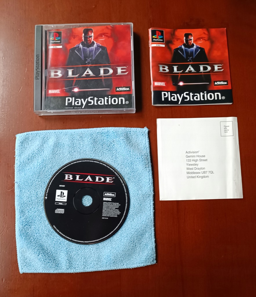 BLADE GRA PSX PS1 PLAYSTATION