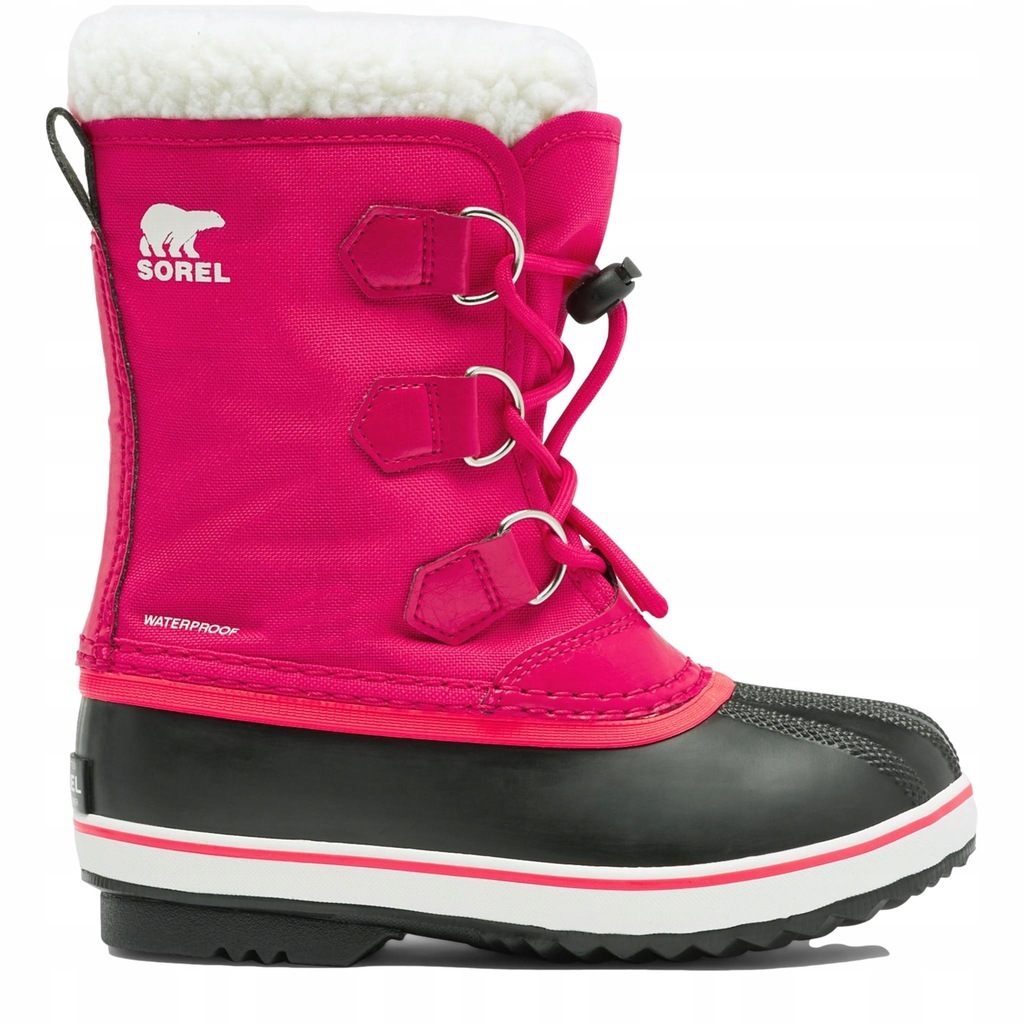 SOREL YOOT PAC NYLON DTV-BRIGHT ROSE