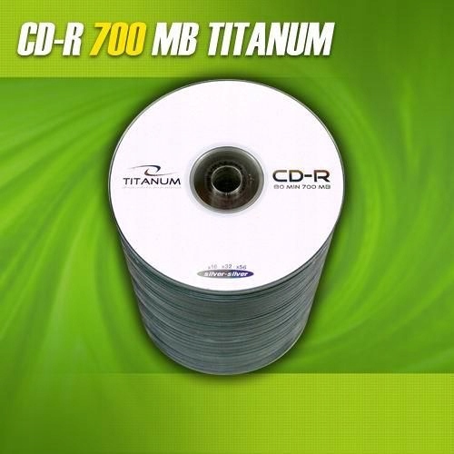 CD-R TITANUM 700MB (Spindle 100)