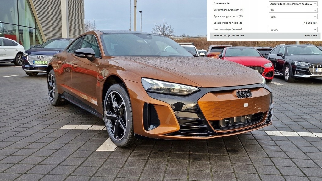 Audi e-tron GT Salon Polska e-tron GT Quattro B&O