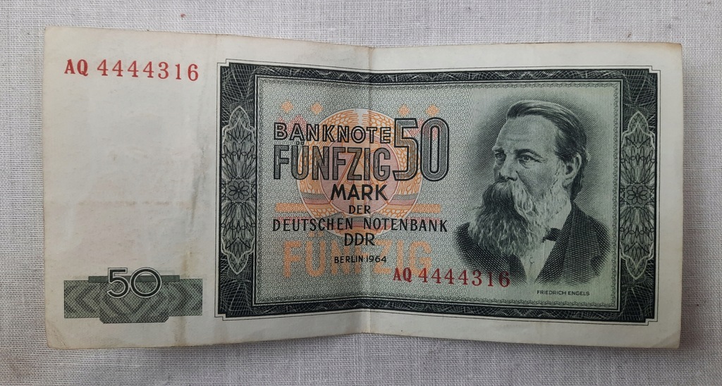 Banknot 50 marek 1964 r. Niemcy