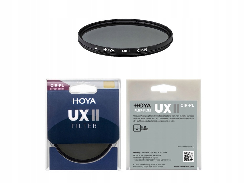 Filtr Hoya polaryzacyjny UX II CIR-PL 46mm