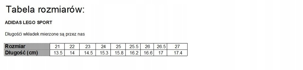Buty dziecięce ADIDAS X LEGO SPORT FZ5444 26 11055181603