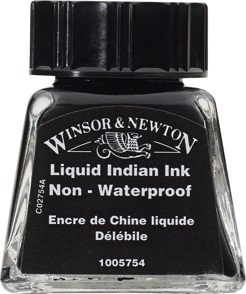 Tusz Winsor & Newton WN-1005754 czarny 14 ml