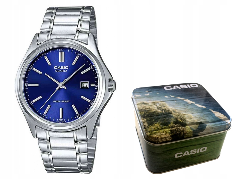 Zegarek męski CASIO klasyczny bransoleta 4x kolor