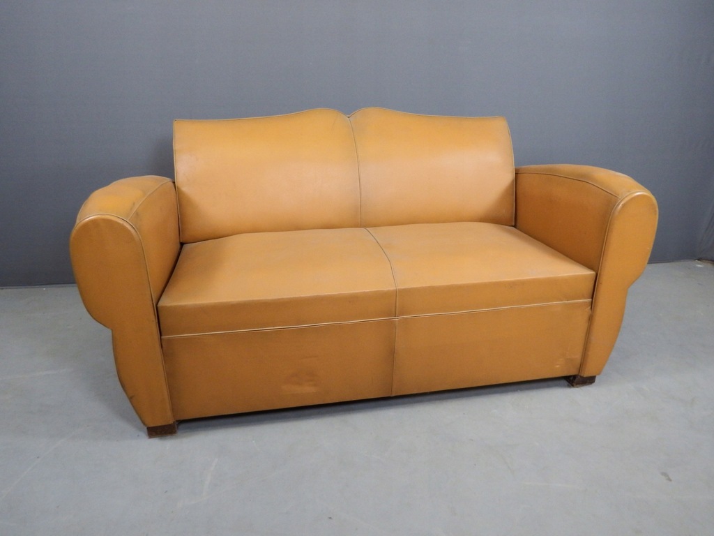 Sofa art deco bauhaus 1930 rozkładana rzadkość