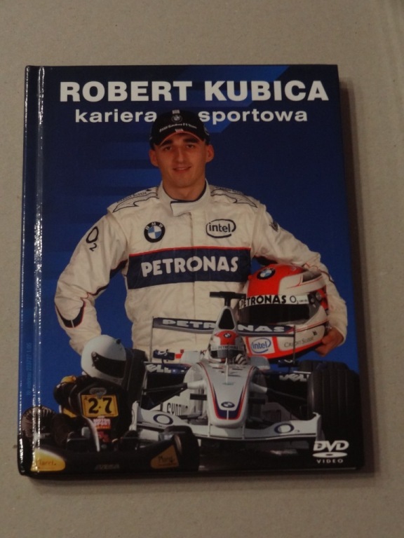 Robert Kubica kariera sportowa DVD+książka