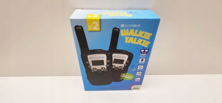 WALKIE TALKIE SILVERGEAR CZARNY
