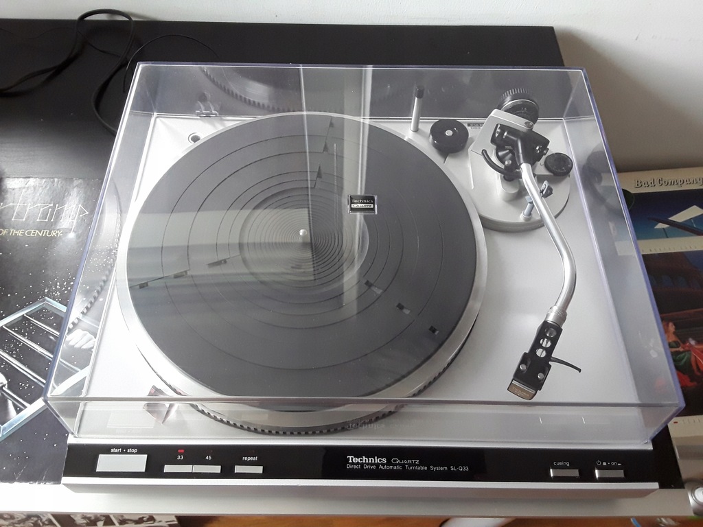 Gramofon Technics SL-Q33 srebrny