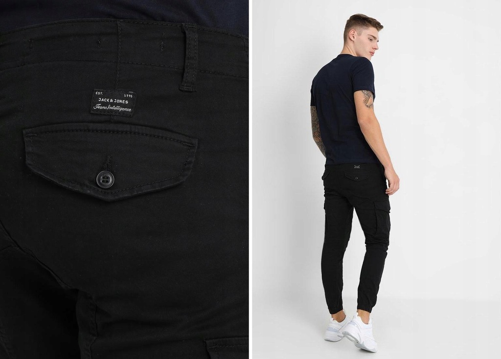 E007A09 Jack & Jones SPODNIE BOJÓWKI 32/32