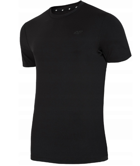Koszulka sportowa treningowa 4F t-shirt czarny 3XL