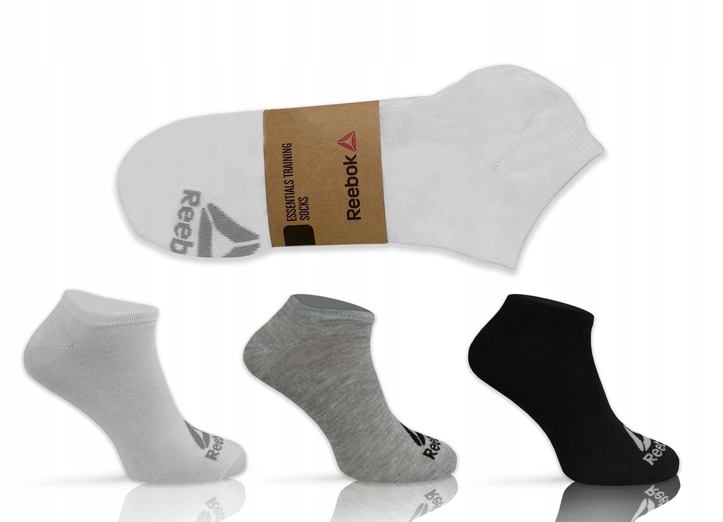 Reebok stopki RB500TG, mix kolorów, 3PAK, 40-45