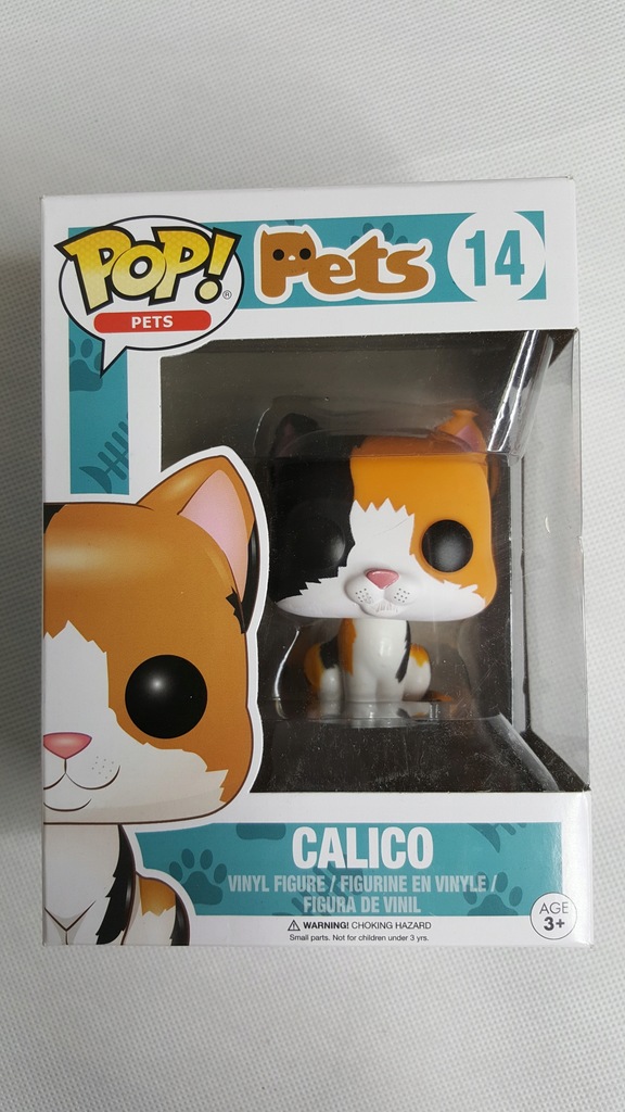 Figurka Funko POP! - PETS - CALICO - UNIKAT !!!