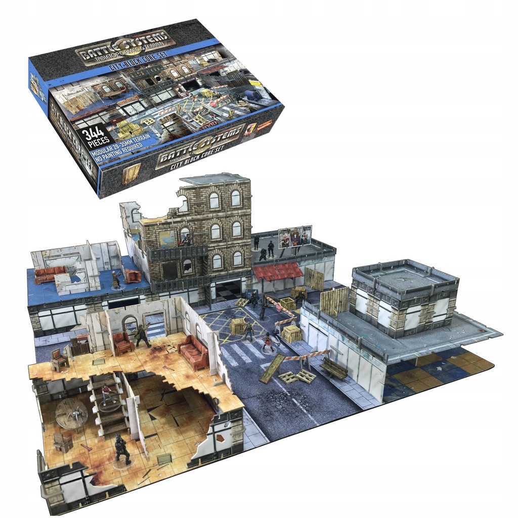 Makieta Battle Systems City Block Core Set