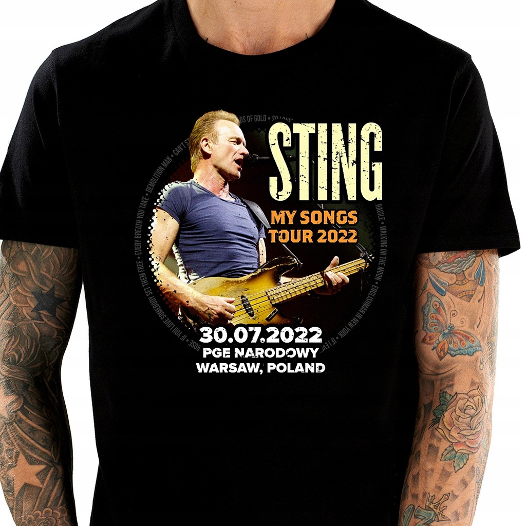 sting tour 2022 t shirt