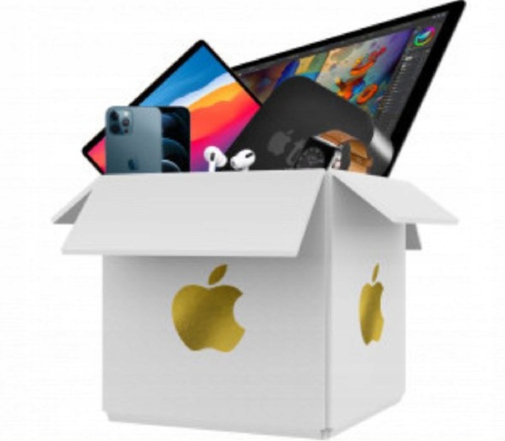 Mystery box Apple, elektronika