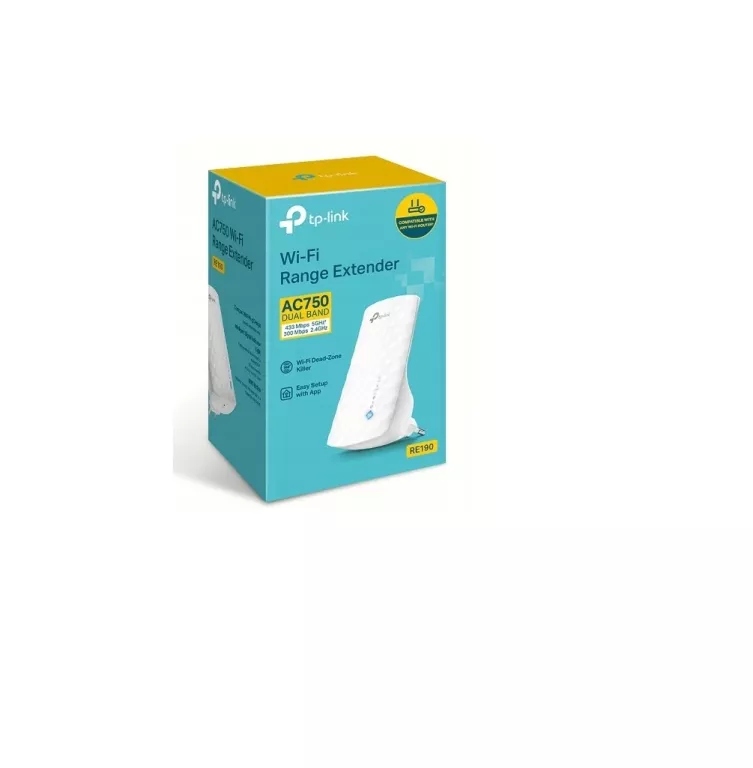 WZMACNIACZ SYGNAŁU WI-FI TP-LINK RE190, DUAL BAND