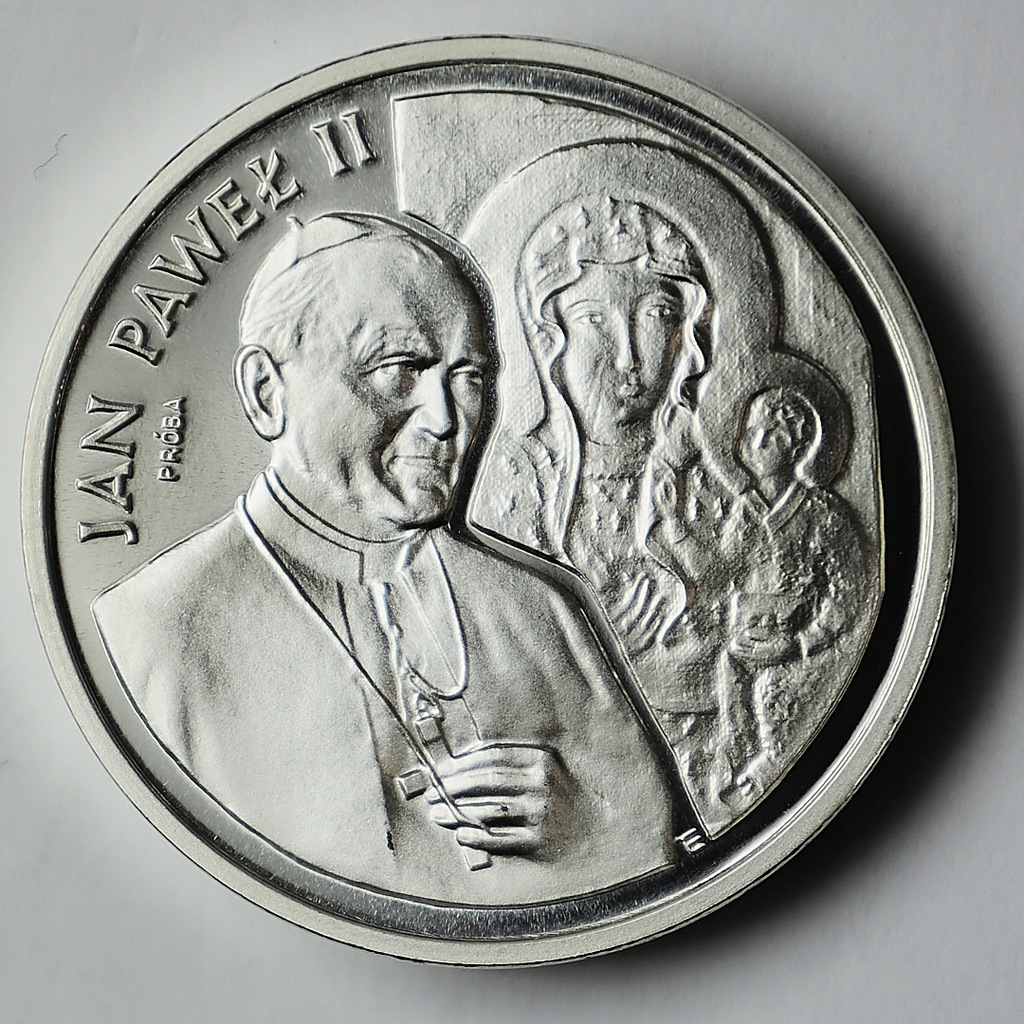200 000 zł 1991 Jan Paweł II obraz, próba