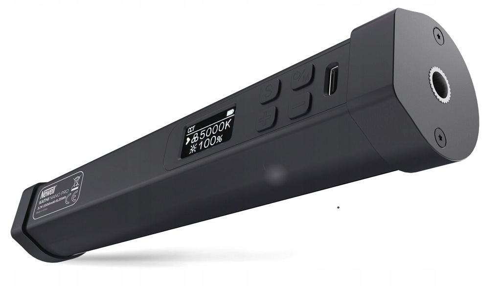 Lampa LED Newell RGB Kathi Nano Pro 2500 - 9900 K HSI 21 efektów USB-C