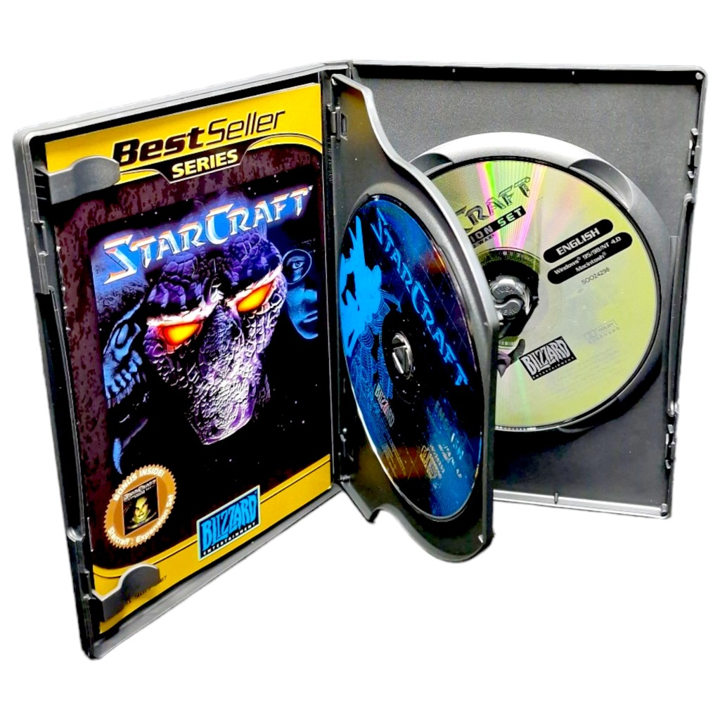 StarCraft + StarCraft: Brood War PC pudełkowe wydanie ENG #1