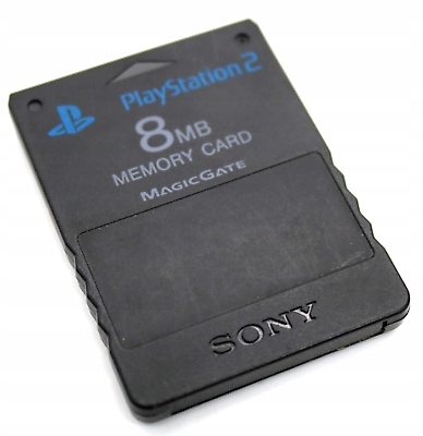 PS2 KARTA PAMIĘCI 8MB CZARNA ORYGINAŁ