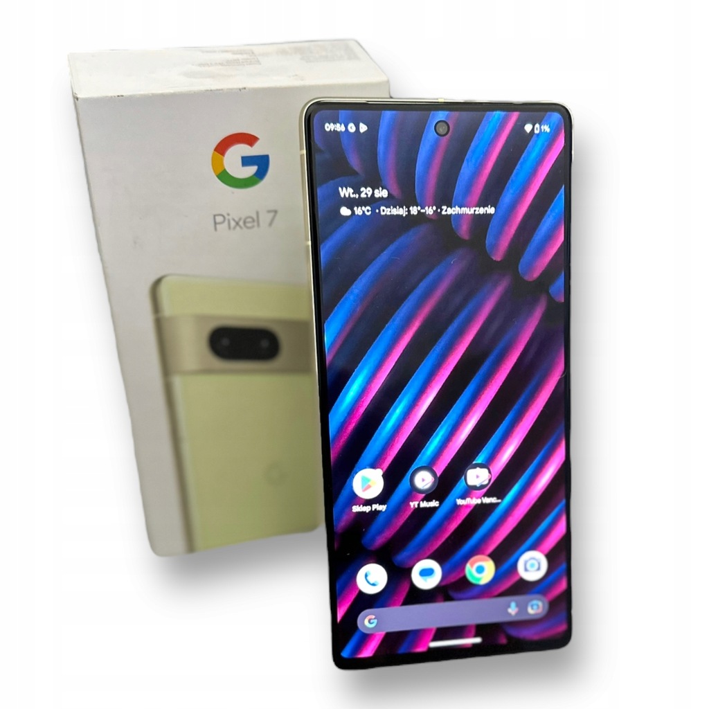 Smartfon Google Pixel 7 5G 8/128 GB zielony