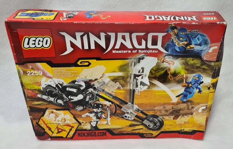 LEGO Ninjago 2259 motocykl czaszki UNIKAT - 12183447623 - oficjalne archiwum Allegro