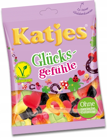 Katjes Glucks gefuhle żelki wegetariańskie 200g