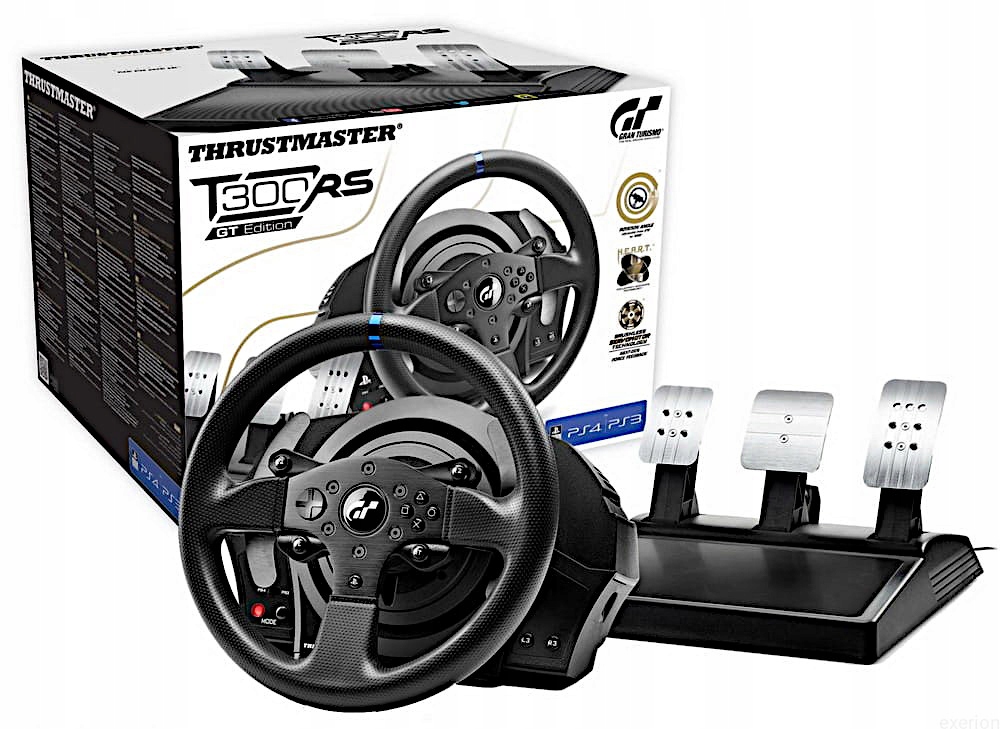 Купить НОВЫЙ РУЛЬ THRUSTMASTER T300 RS GT PC PS4 PS5: отзывы, фото, характеристики в интерне-магазине Aredi.ru