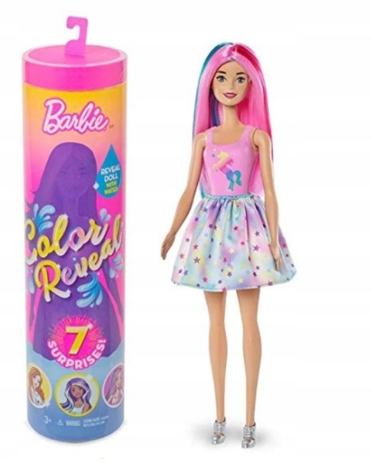 Barbie Kolorowa niespodzianka Color Reveal GMT48