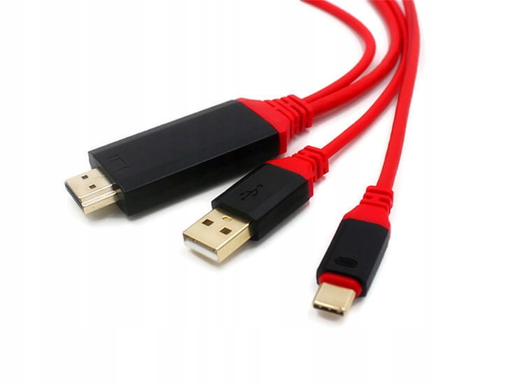 Купить Видеокабель USB TYPE-C на HDMI 1,8 м + зарядка: отзывы, фото, характеристики в интерне-магазине Aredi.ru