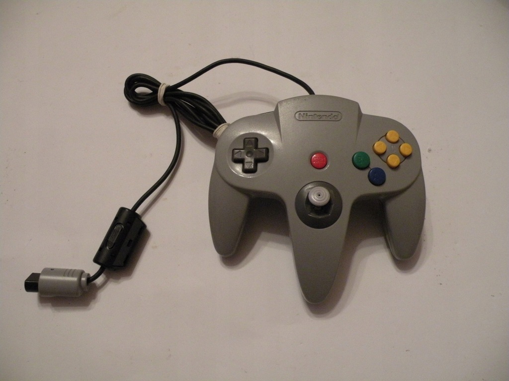 Kontroler / Pad / Szary / Nintendo 64 / N64