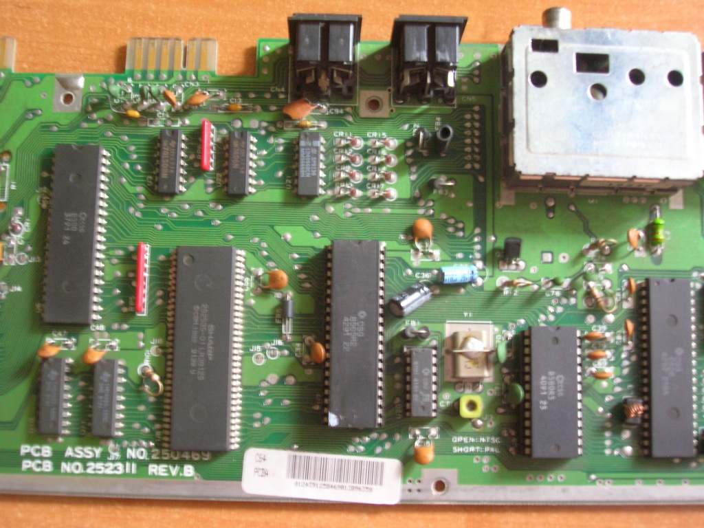 Płyta główna Commodore C-64 No. 2523 II Rev.B - 12541264547 - oficjalne ...