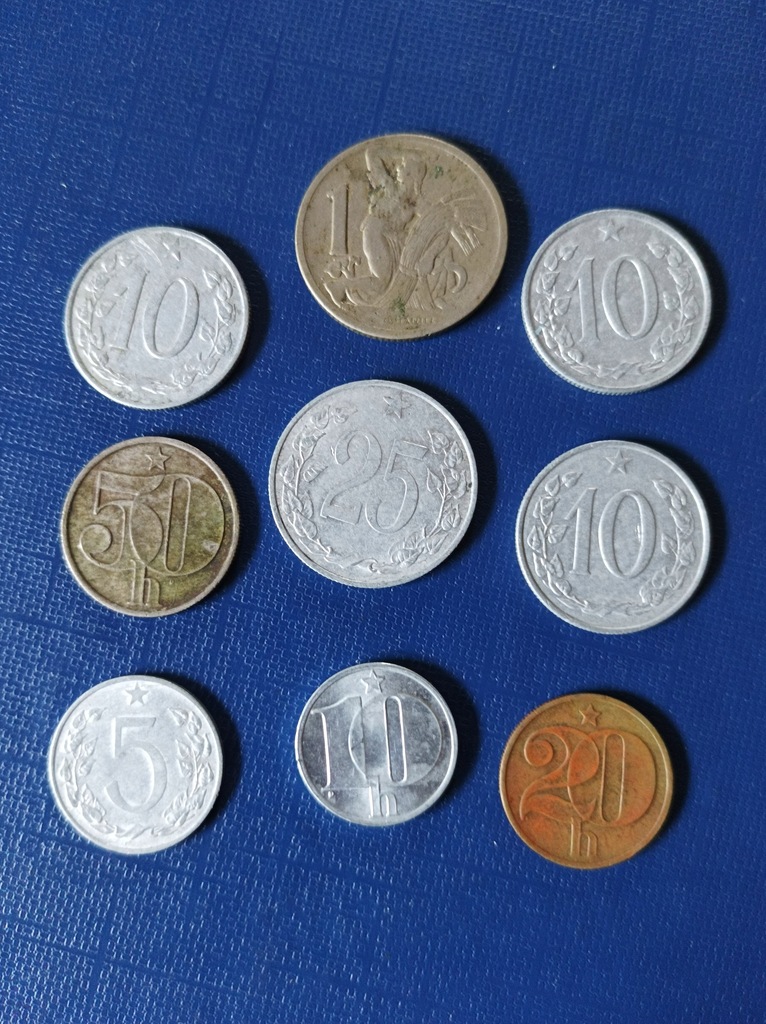 Monety Czechosłowacja