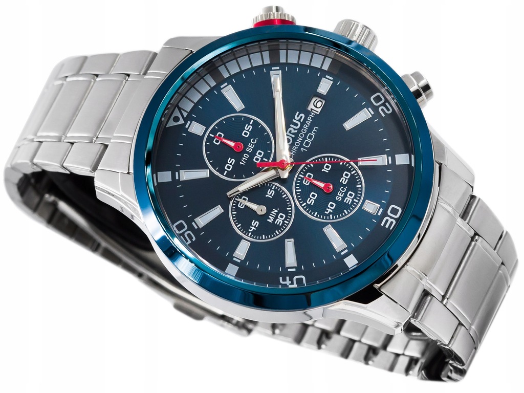 M SKI ZEGAREK LORUS RM359CX9 CHRONOGRAF DATA 100M 9943890437