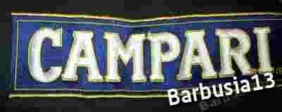 Fartuch barmański Campari czarny (zapaska)
