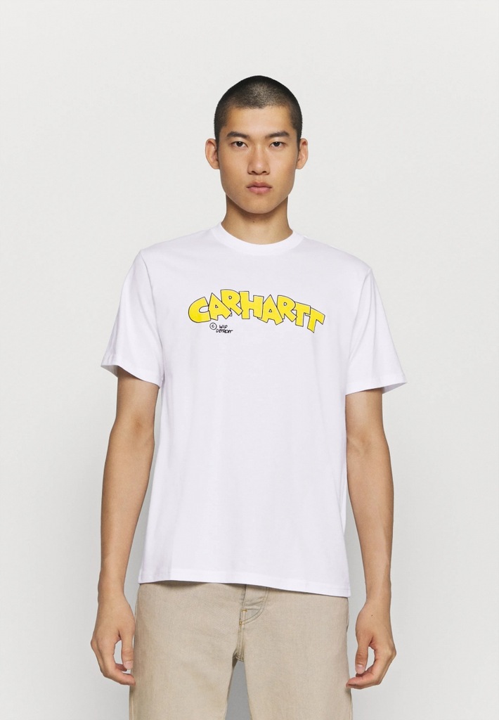 AE-2-3-20 CARHARTT T-SHIRT Z NADRUKIEM S